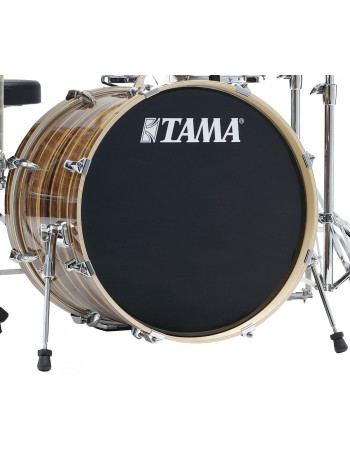 Tama IPB22EW-CTW Imperialstar Bass Drum 22 - Coffee Teak Wrap