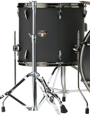 Tama IPF16AB-BOB Imperialstar Floor Tom 16 - Blacked Out Black