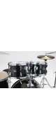 Tama IPT10R-HBK Imperialstar Rack Tom 10 - Hairline Black