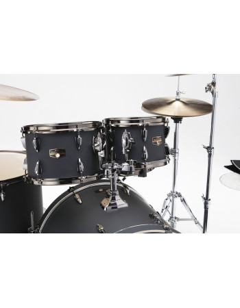 Tama IPT12RB-BOB Imperialstar Rack Tom 12 - Blacked Out Black
