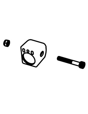 Tama JBMS2 Nylon bushing incl. bolt and nut for microphone stands MS737BK/MS736BK/MS736LBK/MS734ELBK/MS436BK/MS436LBK/MS