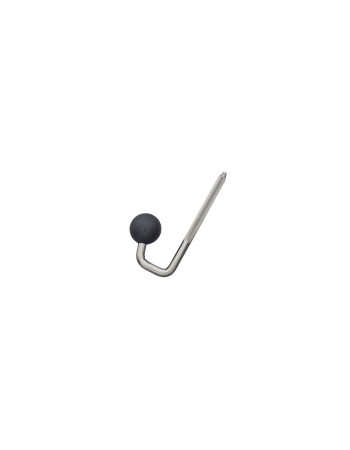 Tama JOBU J Shaped Omni-Ball Rod for MC69 - Smoked Black Nickel