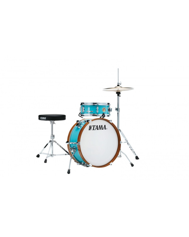 Tama LJK28S-AQB Club-Jam Mini Shell Kit 2 pcs - Aqua Blue/Chrome HW