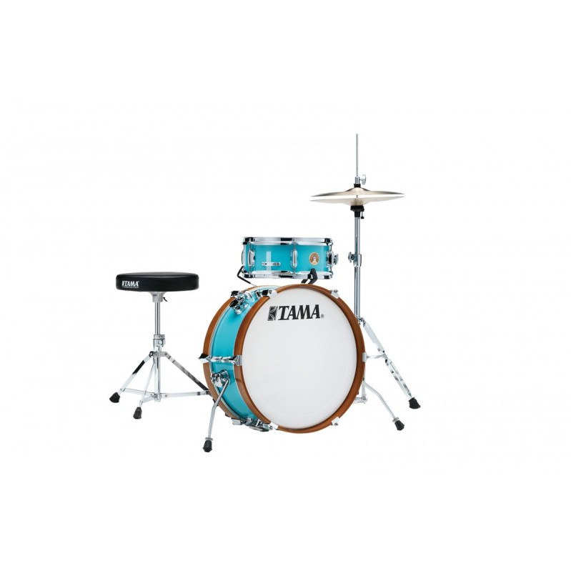 Tama LJK28S-AQB Club-Jam Mini Shell Kit 2 pcs - Aqua Blue/Chrome HW