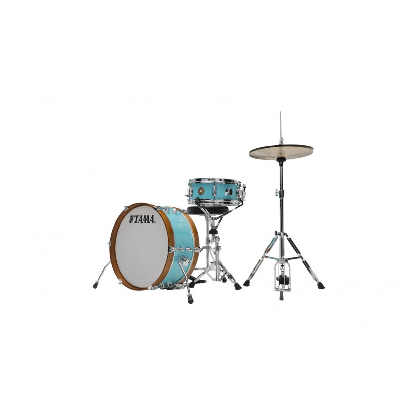 Tama LJK28S-AQB Club-Jam Mini Shell Kit 2 pcs - Aqua Blue/Chrome HW