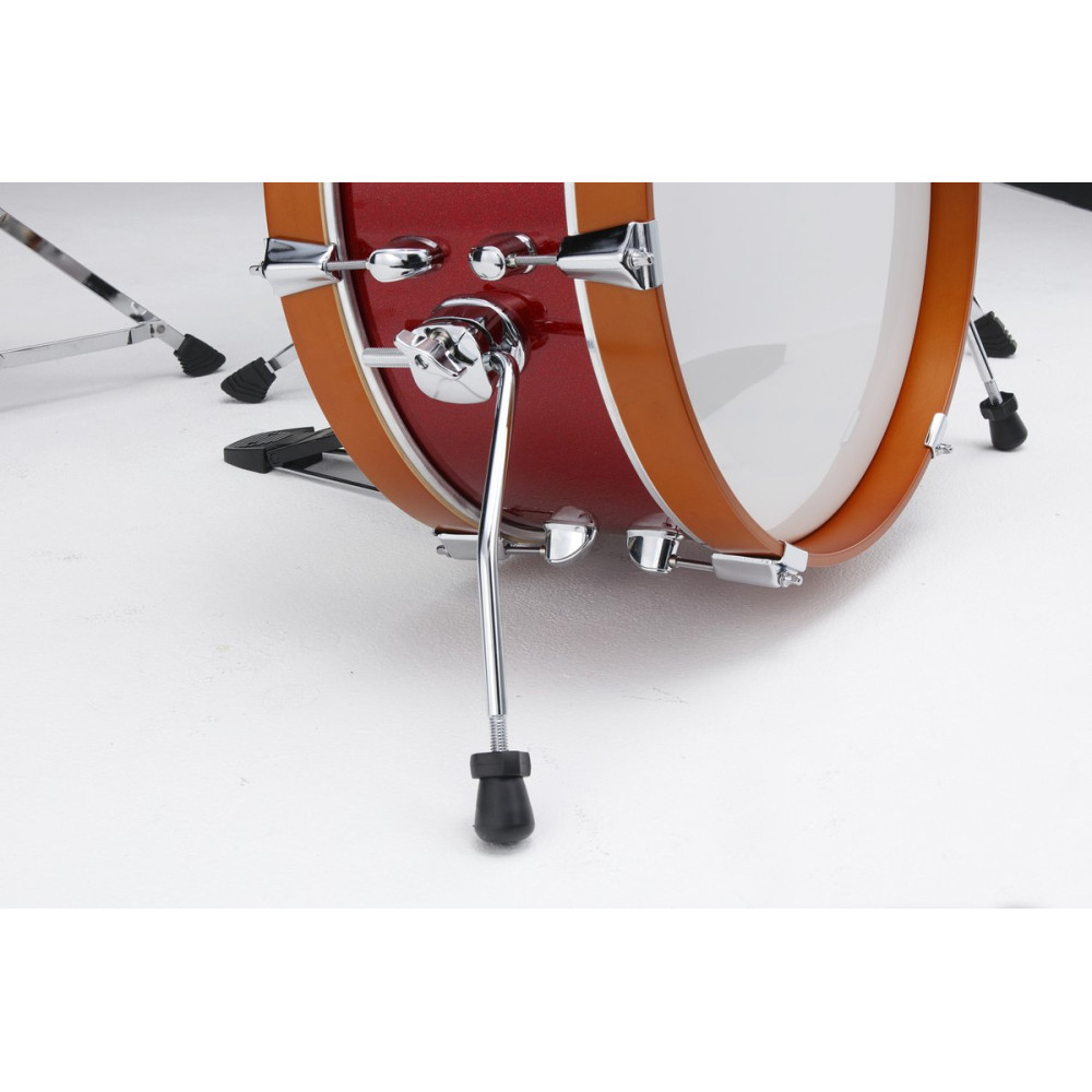 Tama LJK28S-CPM Club-Jam Mini Shell Kit 2 pcs - Candy Apple Mist/Chrome HW
