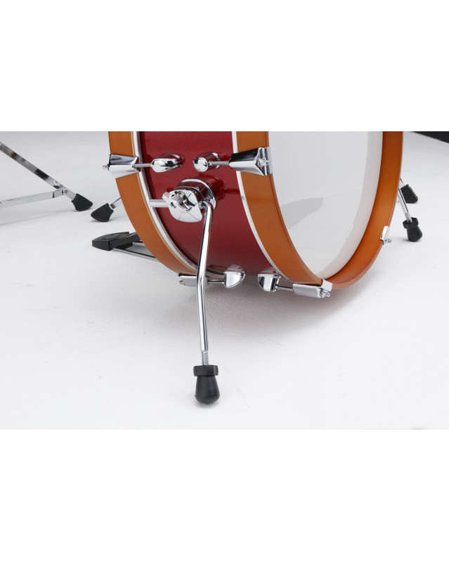 Tama LJK28S-CPM Club-Jam Mini Shell Kit 2 pcs - Candy Apple Mist/Chrome HW