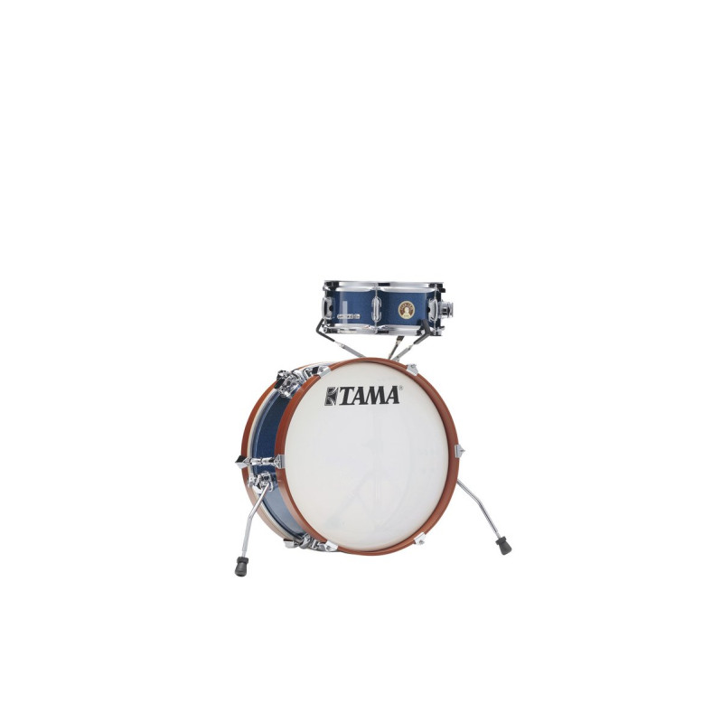 Tama LJK28S-ISP Club-Jam Mini Shell Kit 2 pcs - Indigo Sparkle/Chrome HW