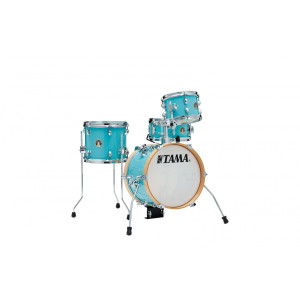 Tama LJK44S-AQB Club-Jam Flyer Shell Kit 4 pcs - Aqua Blue/Chrome HW