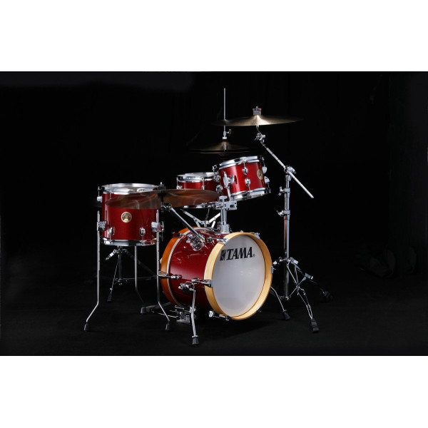 Tama LJK44S-CPM Club-Jam Flyer Shell Kit 4 pcs - Candy Apple Mist/Chrome HW
