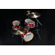 Tama LJK44S-CPM Club-Jam Flyer Shell Kit 4 pcs - Candy Apple Mist/Chrome HW