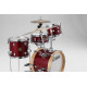 Tama LJK44S-CPM Club-Jam Flyer Shell Kit 4 pcs - Candy Apple Mist/Chrome HW