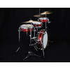 Tama LJK48P-BRM Club-Jam Pancake Shell Kit 4 pcs - Burnt Red Mist/Chrome HW