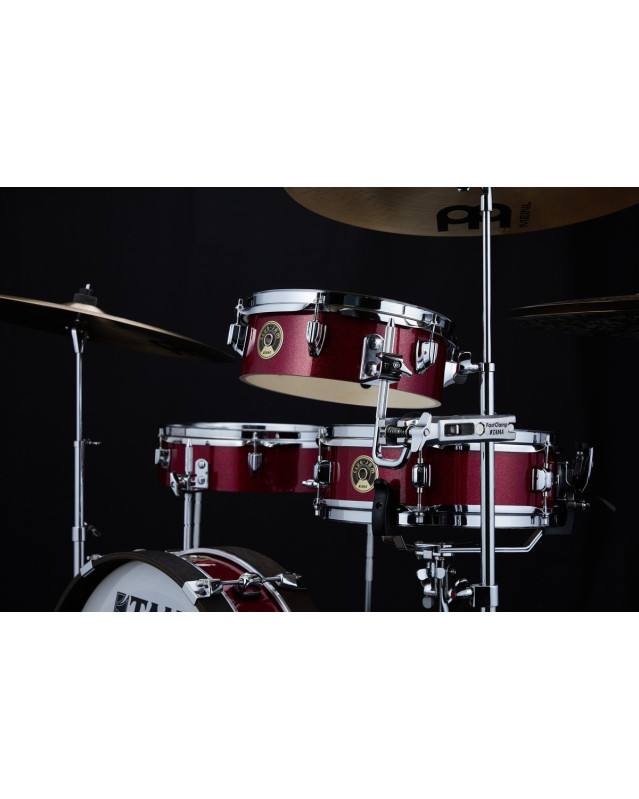 Tama LJK48P-BRM Club-Jam Pancake Shell Kit 4 pcs - Burnt Red Mist/Chrome HW