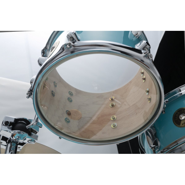 Tama LJK48S-AQB Club-Jam Shell Kit 4 pcs - Aqua Blue/Chrome HW