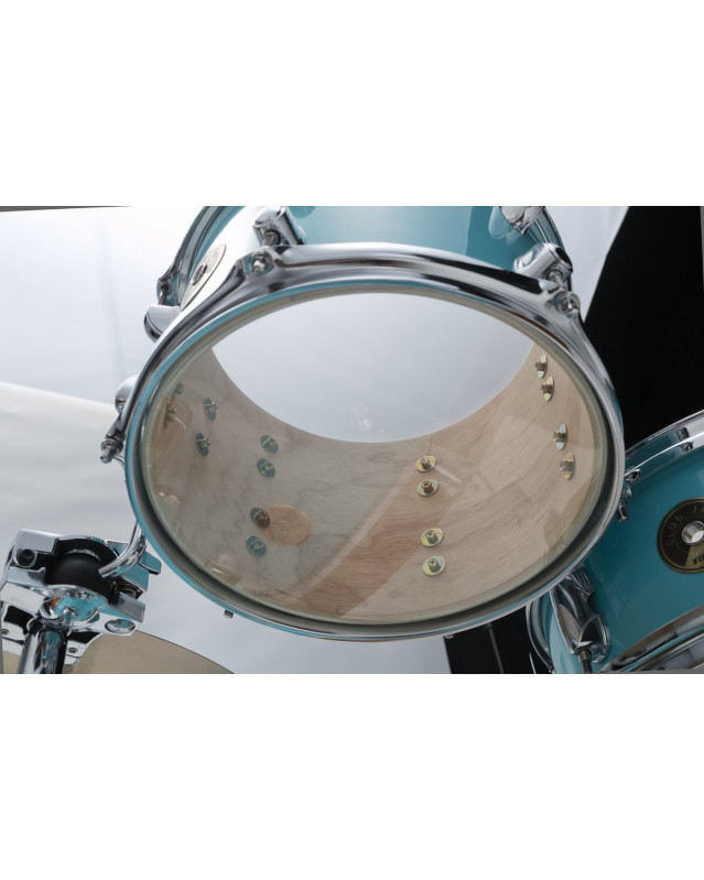 Tama LJK48S-AQB Club-Jam Shell Kit 4 pcs - Aqua Blue/Chrome HW