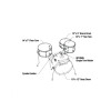 Tama LJK48S-CCM Club-Jam Shell Kit 4 pcs - Charcoal Mist/Chrome HW