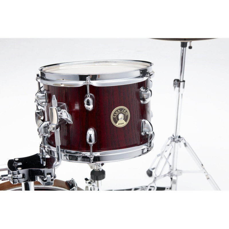 Tama LJL48S-SBE Club-Jam Shell Kit 4 pcs - Satin Burgundy Elm/Chrome HW