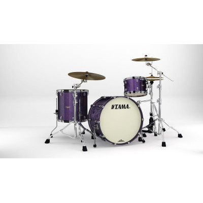 Tama MA32CZBNS-DPP Starclassic Maple Lacquer Shell Kit 3 pcs - Deeper Purple/Black Nickel HW