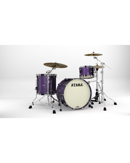 Tama MA32CZBNS-DPP Starclassic Maple Lacquer Shell Kit 3 pcs - Deeper Purple/Black Nickel HW