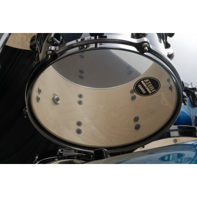 Tama MA32CZBNS-MEB Starclassic Maple Lacquer Shell Kit 3 pcs - Electric Blue Burst/Black Nickel HW