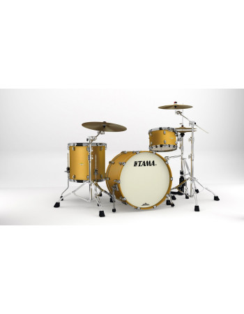 Tama MA32CZBNS-SAM Starclassic Maple Lacquer Shell Kit 3 pcs - Satin Aztec Gold Metallic/Black Nickel HW