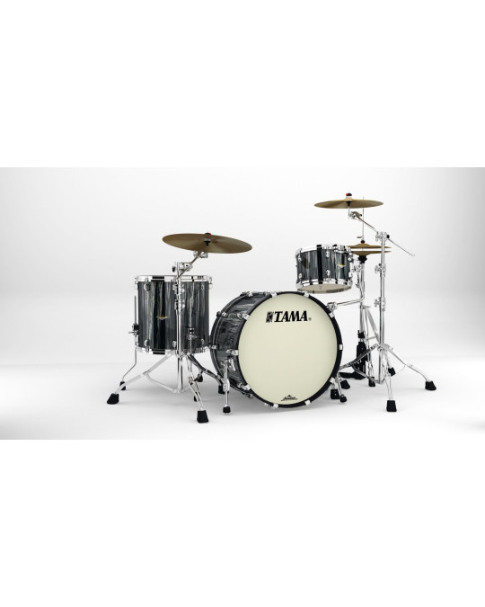 Tama MA32CZS-BCS Starclassic Maple Lacquer Shell Kit 3 pcs - Black Clouds & Silver Linings/Chrome HW