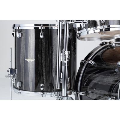 Tama MA32CZS-BCS Starclassic Maple Lacquer Shell Kit 3 pcs - Black Clouds & Silver Linings/Chrome HW