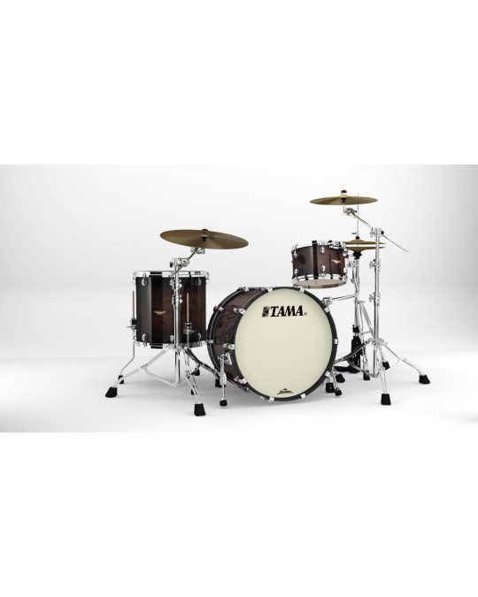 Tama MA32CZS-DMB Starclassic Maple Lacquer Shell Kit 3 pcs - Dark Mocha Burst/Chrome HW