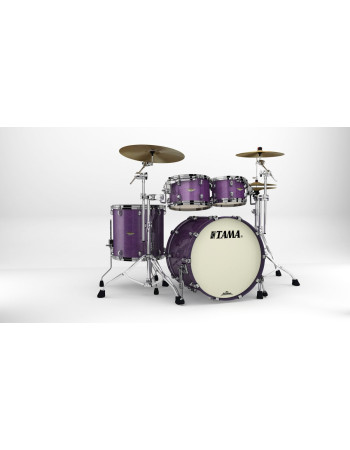 Tama MA42TZBNS-DPP Starclassic Maple Lacquer Shell Kit 4 pcs - Deeper Purple/Black Nickel HW