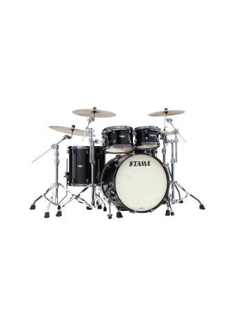 Tama MA42TZBNS-PBK Starclassic Maple Lacquer Shell Kit 4 pcs - Piano Black/Black Nickel HW