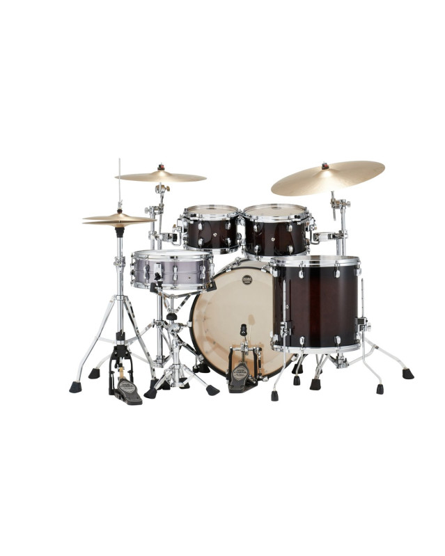 Tama MA42TZS-DMB Starclassic Maple Lacquer Shell Kit 4 pcs - Dark Mocha Burst/Chrome HW