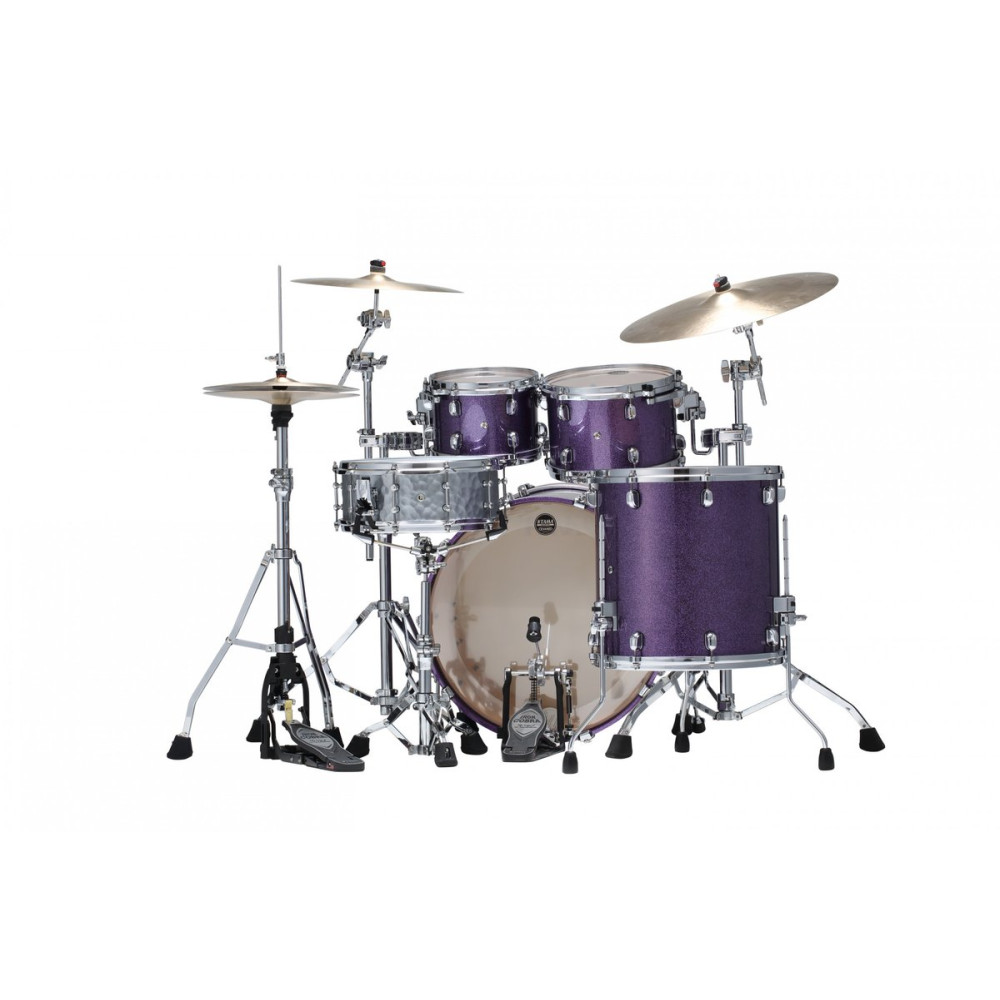Tama MA42TZS-DPP Starclassic Maple Lacquer Shell Kit 4 pcs - Deeper Purple/Chrome HW