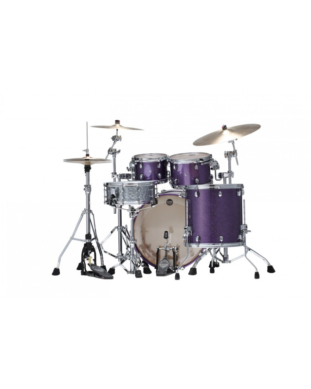 Tama MA42TZS-DPP Starclassic Maple Lacquer Shell Kit 4 pcs - Deeper Purple/Chrome HW
