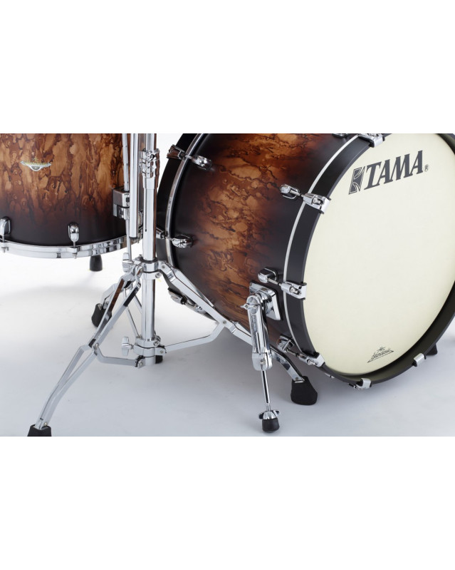 Tama MA42TZS-MBB Starclassic Maple Lacquer Shell Kit 4 pcs - Molten Satin Brown Burst/Chrome HW