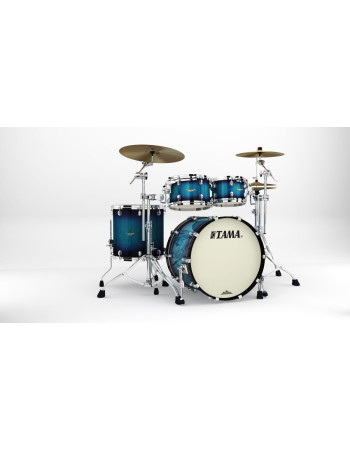 Tama MA42TZS-MEB Starclassic Maple Lacquer Shell Kit 4 pcs - Molten Electric Blue Burst/Chrome HW
