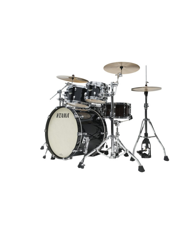 Tama MA42TZS-PBK Starclassic Maple Lacquer Shell Kit 4 pcs - Piano Black/Chrome HW