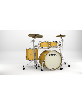 Tama MA42TZS-SAM Starclassic Maple Lacquer Shell Kit 4 pcs - Satin Aztec Gold Metallic/Chrome HW