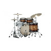 Tama MA42TZUS-MBB Starclassic Maple Lacquer Shell Kit 4 pcs - Molten Satin Brown Burst/Smoked Black Nickel HW