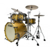 Tama MA42TZUS-SAM Starclassic Maple Lacquer Shell Kit 4 pcs - Satin Aztek Gold Metallic/Smoked Black Nickel HW