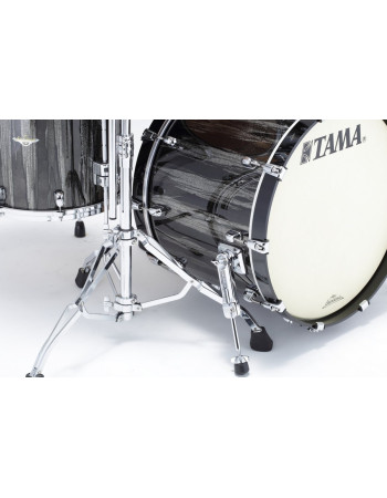 Tama MAB1814Z-BCS Starclassic Maple Lacquer Bass Drum 18 - Black Clouds & Silver Linings