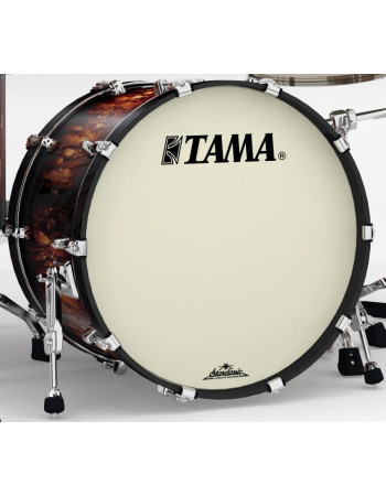 Tama MAB2016M-MBB Starclassic Maple Lacquer Bass Drum 20 - Molten Satin Brown Burst