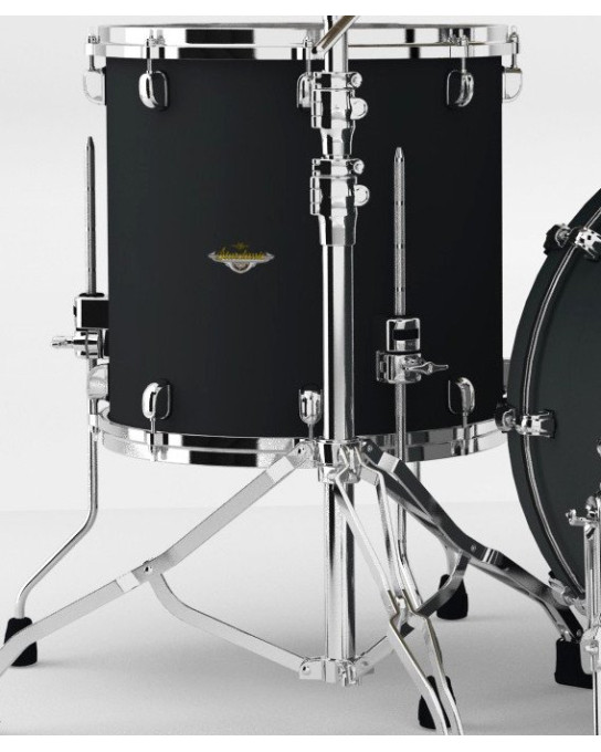 Tama MAF1312-FBK Starclassic Maple Lacquer Floor Tom 13 - Flat Black