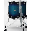 Tama MAF1312-MEB Starclassic Maple Lacquer Floor Tom 13 - Molten Electric Blue Burst