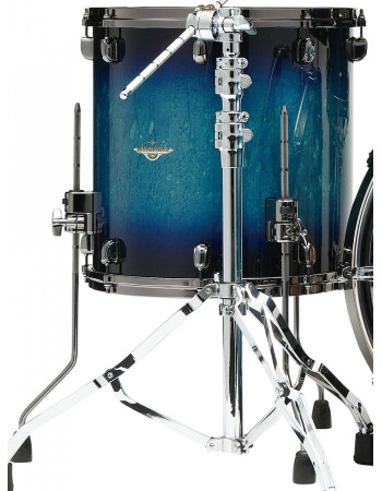 Tama MAF1312BN-MEB Starclassic Maple Lacquer Floor Tom 13 - Molten Electric Blue Burst