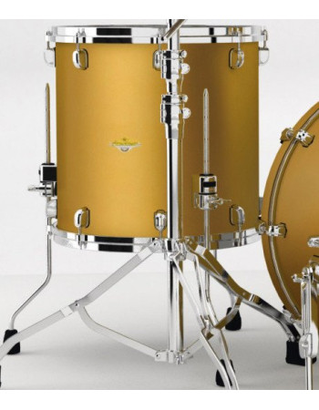 Tama MAF1414-SAM Starclassic Maple Lacquer Floor Tom 14 - Satin Aztec Gold Metallic