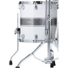 Tama MAF1414-SSR Starclassic Maple Lacquer Floor Tom 14 - Silver Snow Racing Stripe