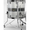 Tama MAF1414BN-SSR Starclassic Maple Lacquer Floor Tom 14 - Silver Snow Racing Stripe