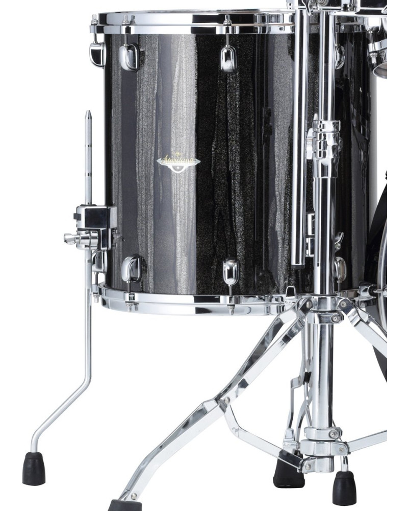 Tama MAF1614-BCS Starclassic Maple Lacquer Floor Tom 16 - Black Clouds & Silver Linings