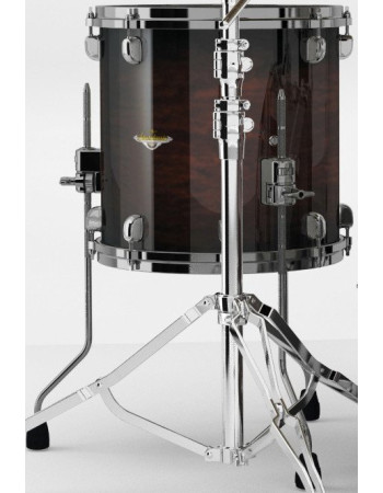 Tama MAF1614BN-DMB Starclassic Maple Lacquer Floor Tom 16 - Dark Mocha Burst